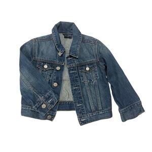 Mickey Mouse denim Jean Jacket 3T Disney EUC